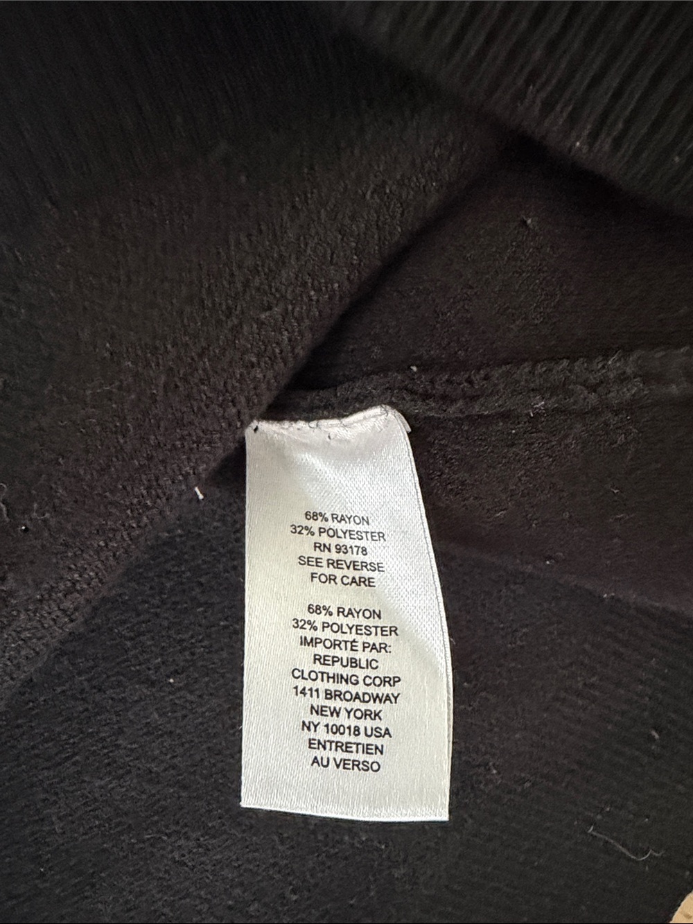 INDUSTRY Black Button-Front Knit Cardigan - Picture 3 of 3